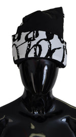 Dolce &amp; Gabbana Elegant Monochrome Knit Beanie Hat