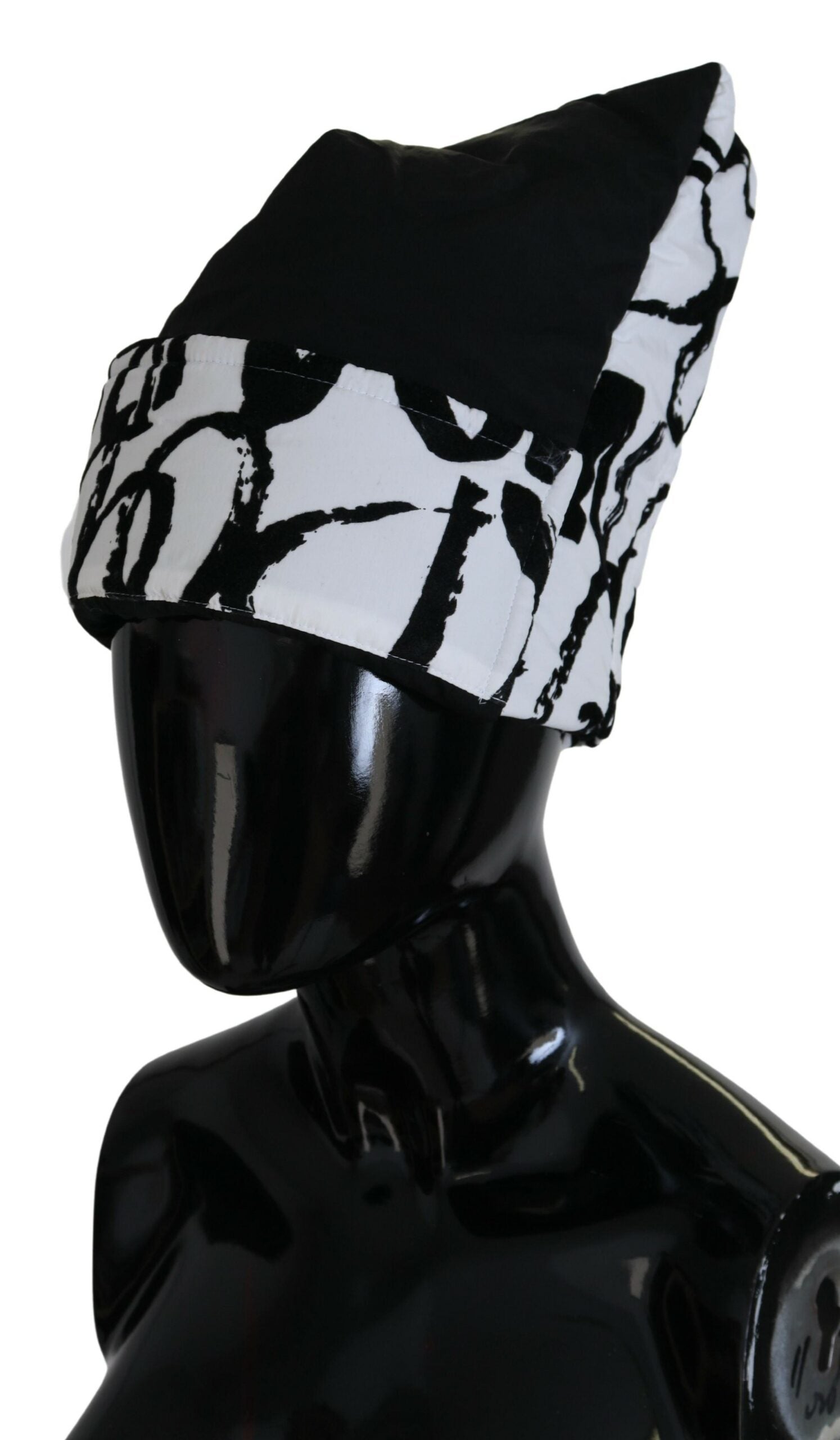Dolce &amp; Gabbana Elegant Monochrome Knit Beanie Hat