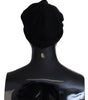 Dolce & Gabbana Elegant Black Virgin Wool Beanie Hat