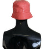 Dolce &amp; Gabbana Elegant Peach Bucket Hat - Summer Chic Essential