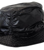 Dolce & Gabbana Sleek Black Bucket Cap with Logo Detail