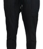 Dolce & Gabbana Gray Cotton Jogger Men Pants