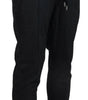 Dolce & Gabbana Gray Cotton Jogger Men Pants