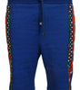 Dolce &amp; Gabbana Short élégant en coton imprimé multicolore