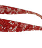 Dolce & Gabbana Red DG4231F Lace Acetate Rectangle Shades Sunglasses