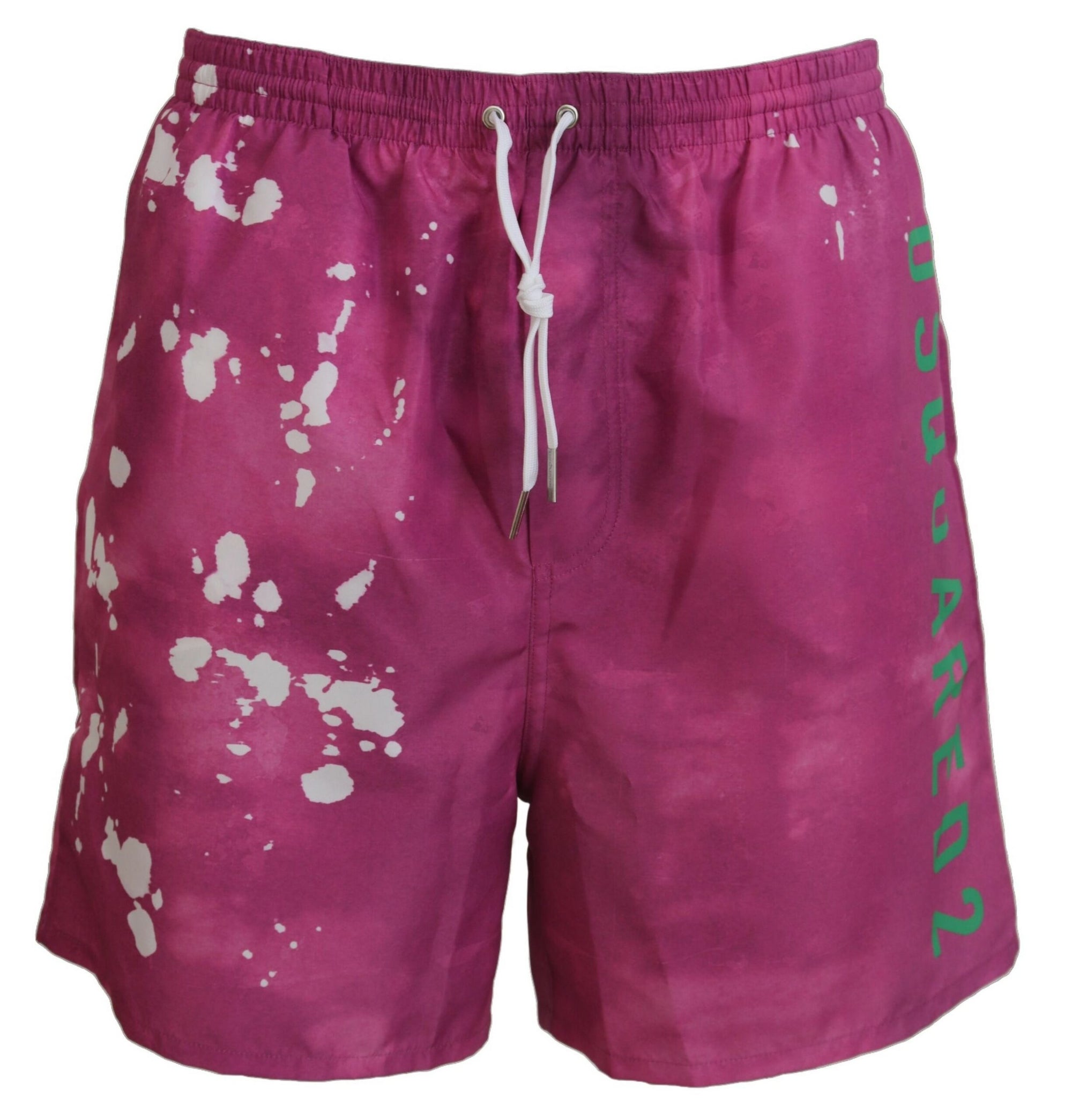 Boxer de bain rose tie-dye Dsquared²