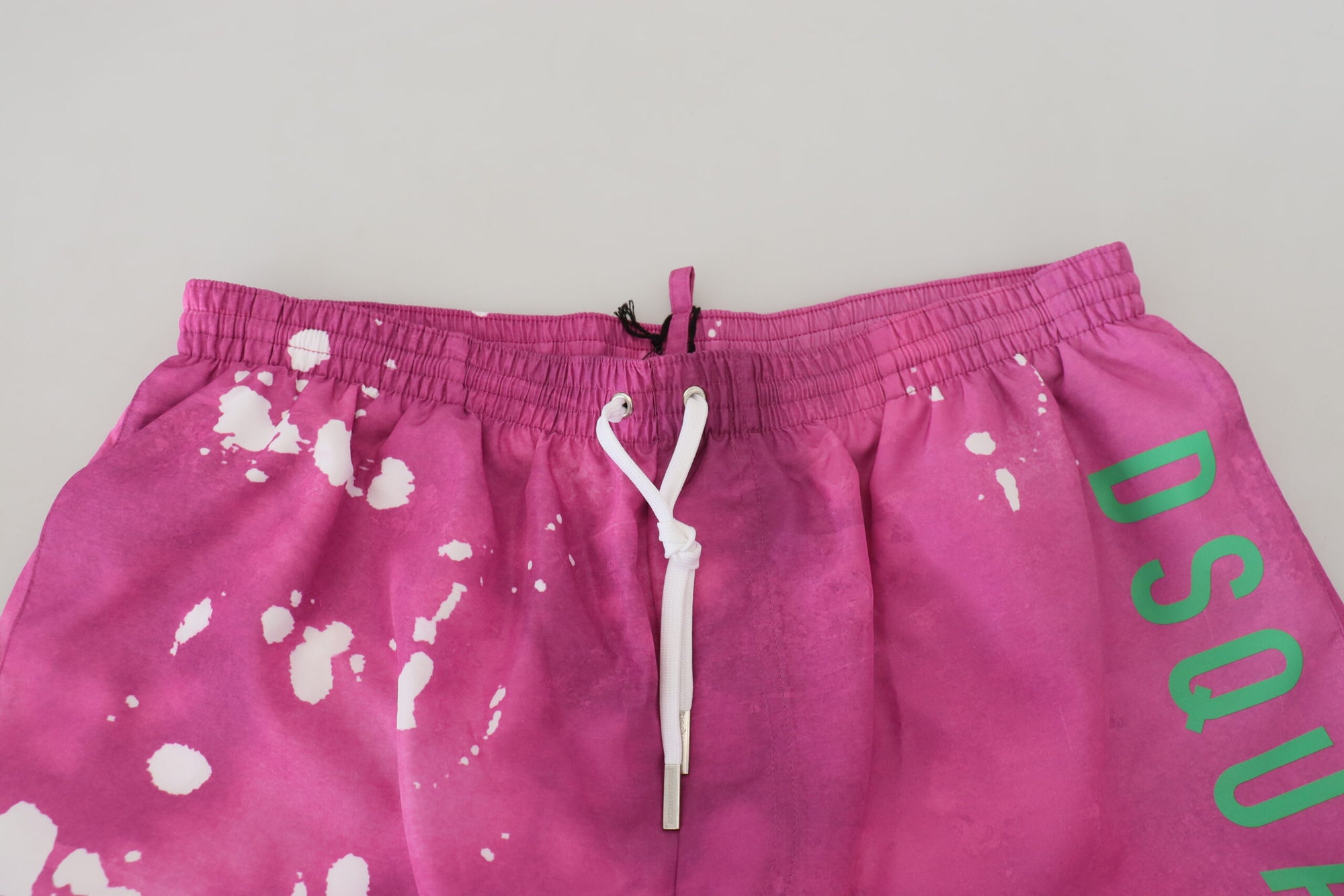 Boxer de bain rose tie-dye Dsquared²