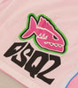 Dsquared² Chic White & Pink Print Swim Shorts