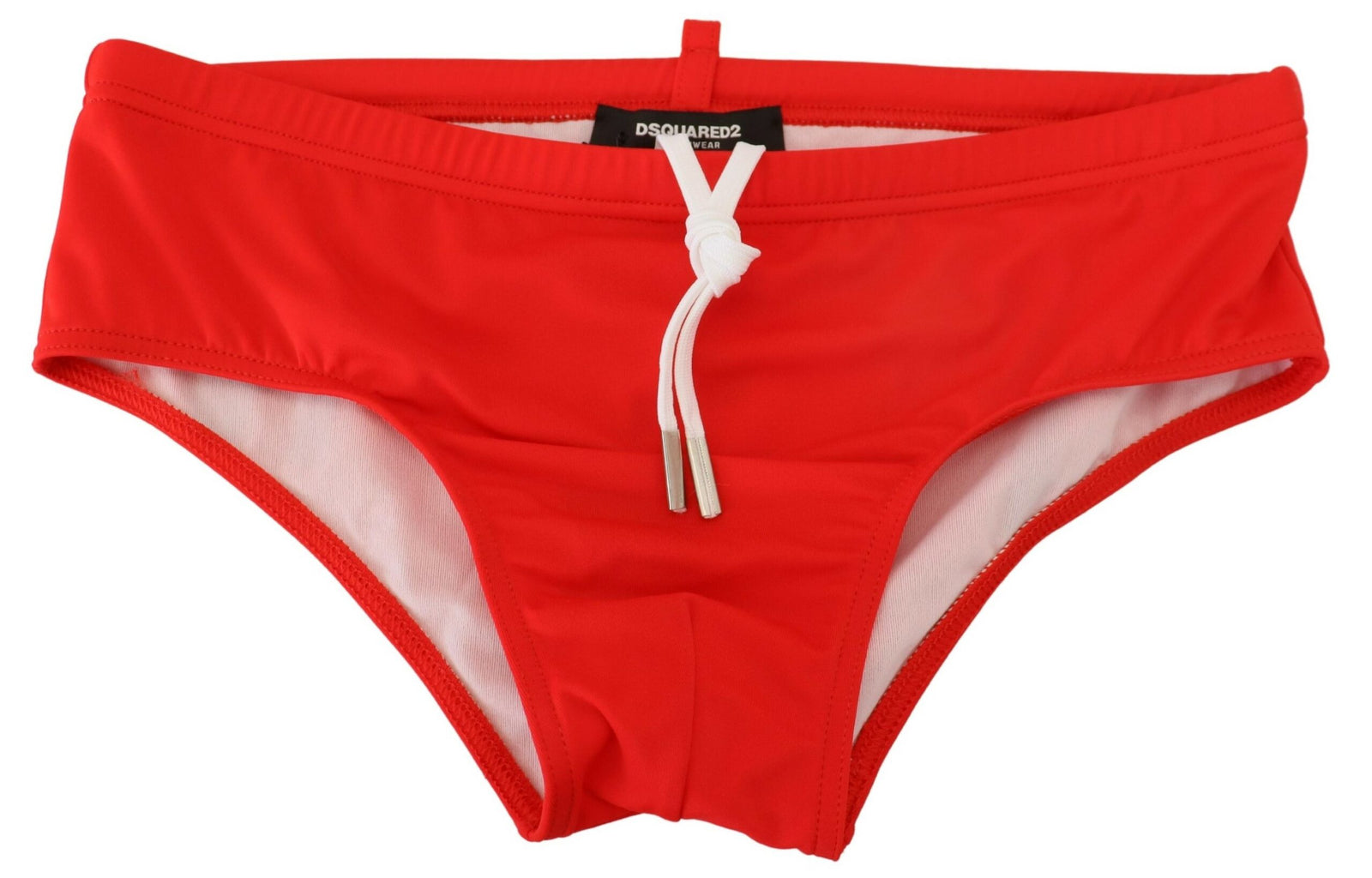 Slip de bain Dsquared² rouge imprimé ICON