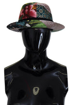 Dolce &amp; Gabbana Eclectic Chic Multicolor Fedora Cap