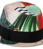 Dolce &amp; Gabbana Eclectic Chic Multicolor Fedora Cap