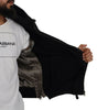 Dolce & Gabbana Black Nylon Hooded Full Zip Men Coat Jacket