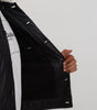 Dolce & Gabbana Black Lamb Leather Collared Men Coat Jacket