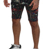 Short décontracté longueur genou à imprimé volcan Dolce &amp; Gabbana