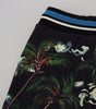 Short décontracté longueur genou à imprimé volcan Dolce &amp; Gabbana