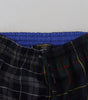 Dolce & Gabbana Multicolor Checkered Wool Men Jogger Pants