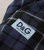 Dolce & Gabbana Multicolor Checkered Wool Men Jogger Pants