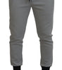 Dolce & Gabbana Gray Polyester Sweatpants Jogger Pants