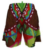 Short de bain imprimé multicolore Dsquared² style boxer