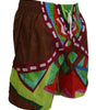 Short de bain imprimé multicolore Dsquared² style boxer