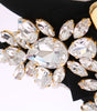 Dolce & Gabbana Black Crystal White Hair Parrucchiera Headband Diadem