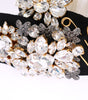 Dolce & Gabbana Black Crystal White Hair Parrucchiera Headband Diadem
