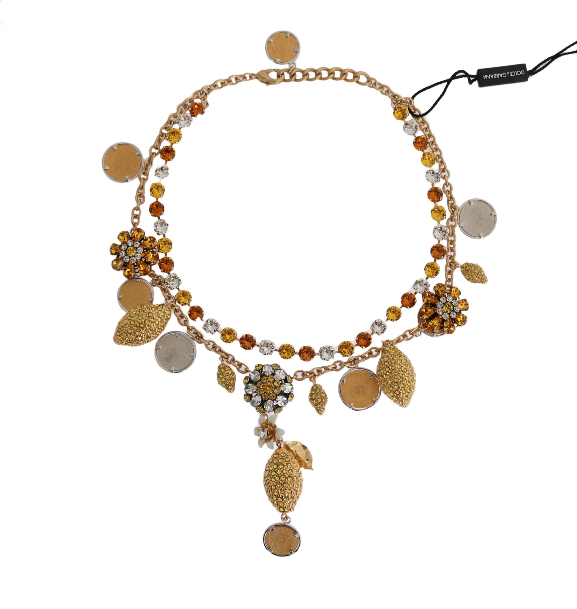 Collier élégant plaqué or Dolce &amp; Gabbana