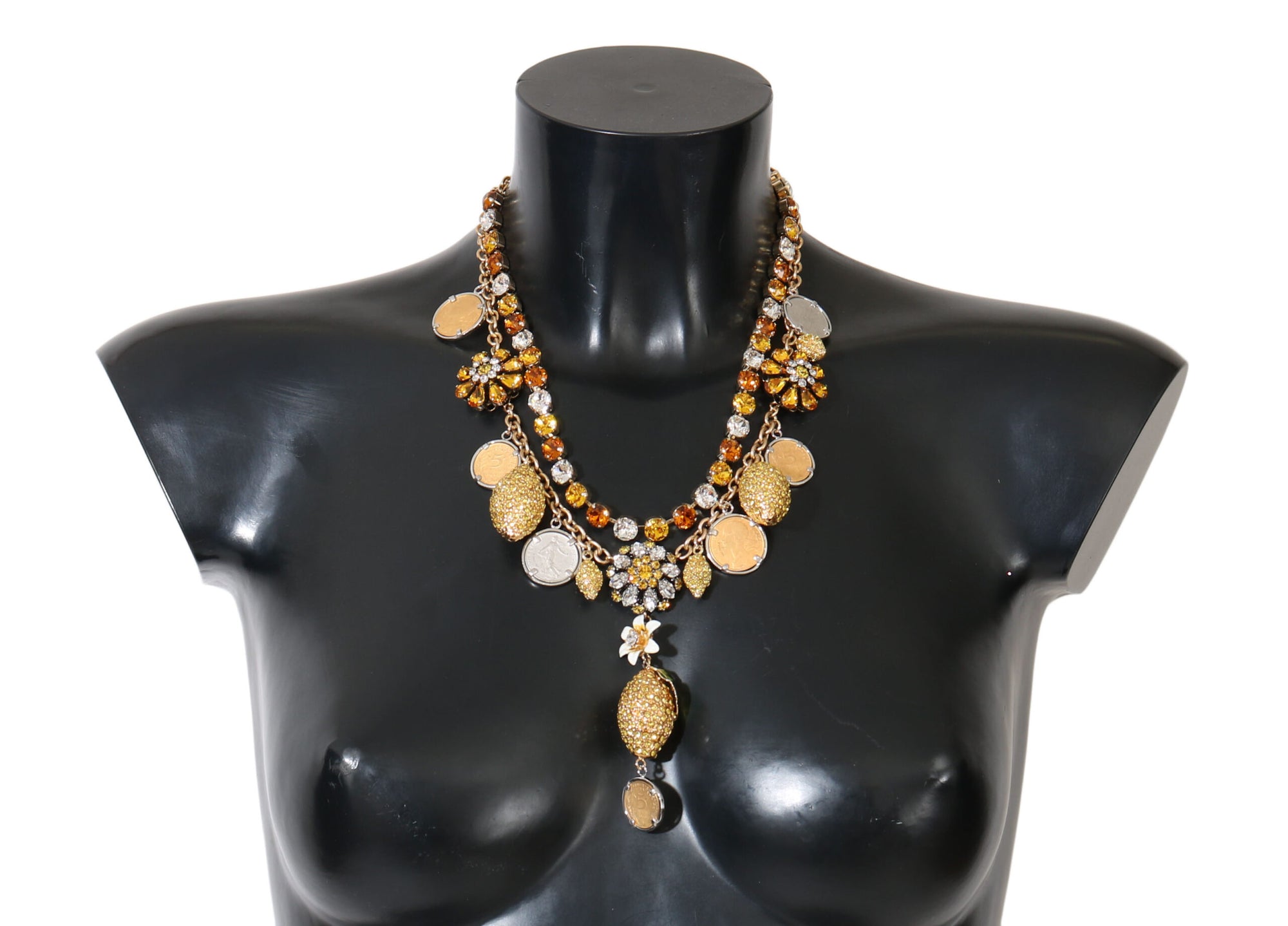 Collier élégant plaqué or Dolce &amp; Gabbana