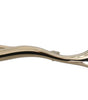 Dolce & Gabbana Silver Brass Crystal Spilla Serpente Brooch Pin