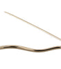 Dolce & Gabbana Silver Brass Crystal Spilla Serpente Brooch Pin