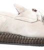 Dolce & Gabbana Ivory Suede Leather Men Espadrille Shoes