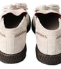 Dolce & Gabbana Ivory Suede Leather Men Espadrille Shoes