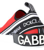 Dolce & Gabbana Red White Flat Sneakers Loafers Shoes