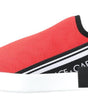 Dolce & Gabbana Red White Flat Sneakers Loafers Shoes