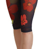 Dolce &amp; Gabbana Elegant Floral Print High Waist Leggings