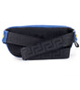 Versace Small Navy Calf Leather Medusa Pendant Fanny Waist Pack Belt Bag