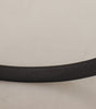 Dolce & Gabbana Black Calf Leather Silver Logo Metal Buckle Belt