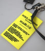 Porte-clés jaune chic Dolce & Gabbana avec logo