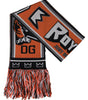 Dolce & Gabbana Multicolor Wool DG Royals Wrap Fringe Scarf