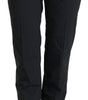 Dolce &amp; Gabbana Elegant High-Waist Tapered Wool Pants
