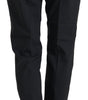 Dolce &amp; Gabbana Elegant High-Waist Tapered Wool Pants