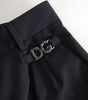 Dolce &amp; Gabbana Elegant High-Waist Tapered Wool Pants