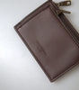 Portefeuille porte-monnaie élégant en cuir marron Dolce & Gabbana