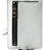 Dolce & Gabbana White Leather Lanyard Logo Card Holder Men Wallet