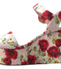Dolce & Gabbana Multicolor floral print Wedges Floral Ankle Strap Sandals