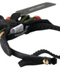 Dolce & Gabbana Black with multicolor Fig Fruit Crystal Tiara Diadem Headband