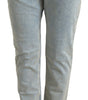 Dolce &amp; Gabbana Chic Mid Waist Skinny Jeans in Blue