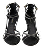 Sandales à talons aiguilles élégantes Keira à strass Dolce &amp; Gabbana