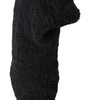 Dolce & Gabbana Elegant Virgin Wool Mid Calf Boots