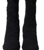 Dolce & Gabbana Elegant Virgin Wool Mid Calf Boots